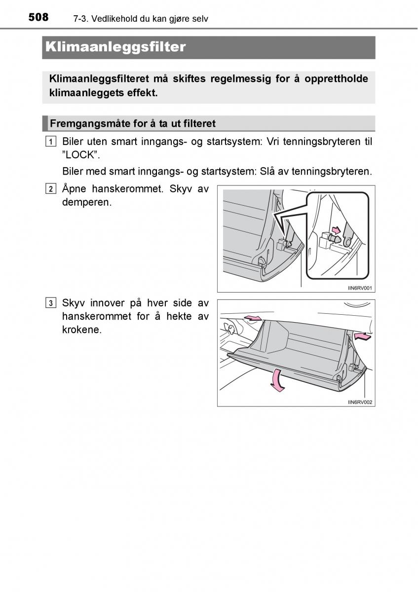 Toyota RAV4 IV 4 bruksanvisningen / page 510