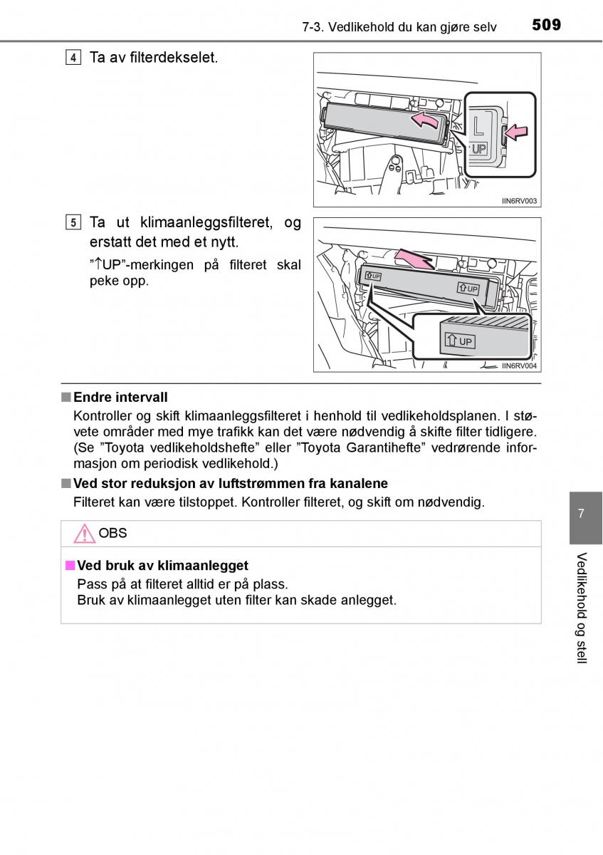 Toyota RAV4 IV 4 bruksanvisningen / page 511