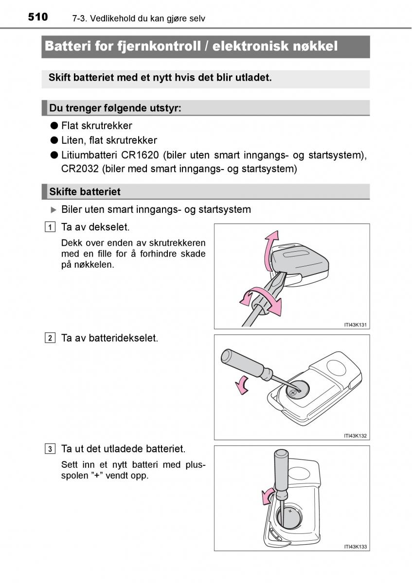 Toyota RAV4 IV 4 bruksanvisningen / page 512