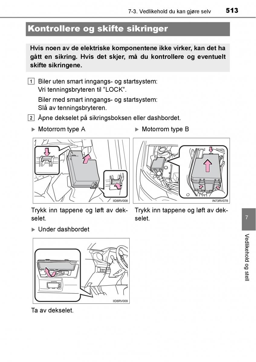 Toyota RAV4 IV 4 bruksanvisningen / page 515