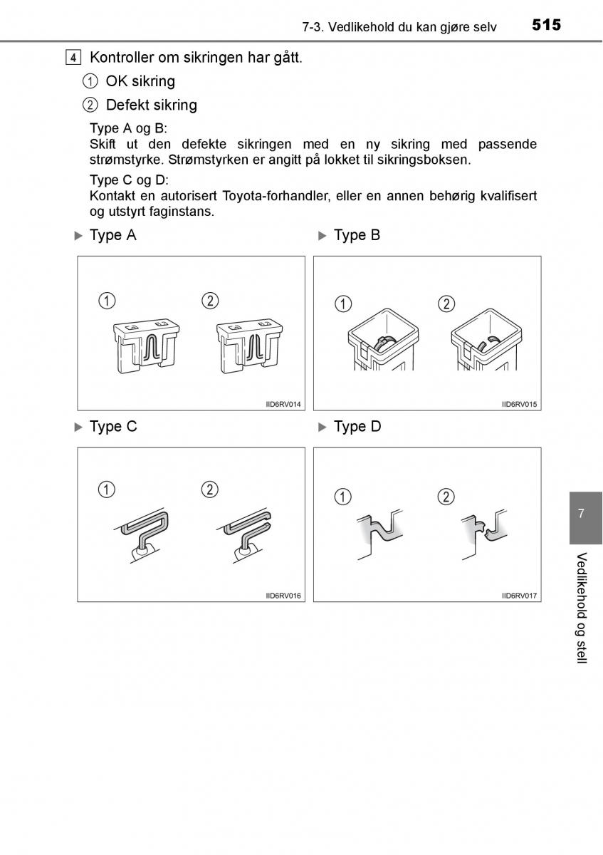 Toyota RAV4 IV 4 bruksanvisningen / page 517