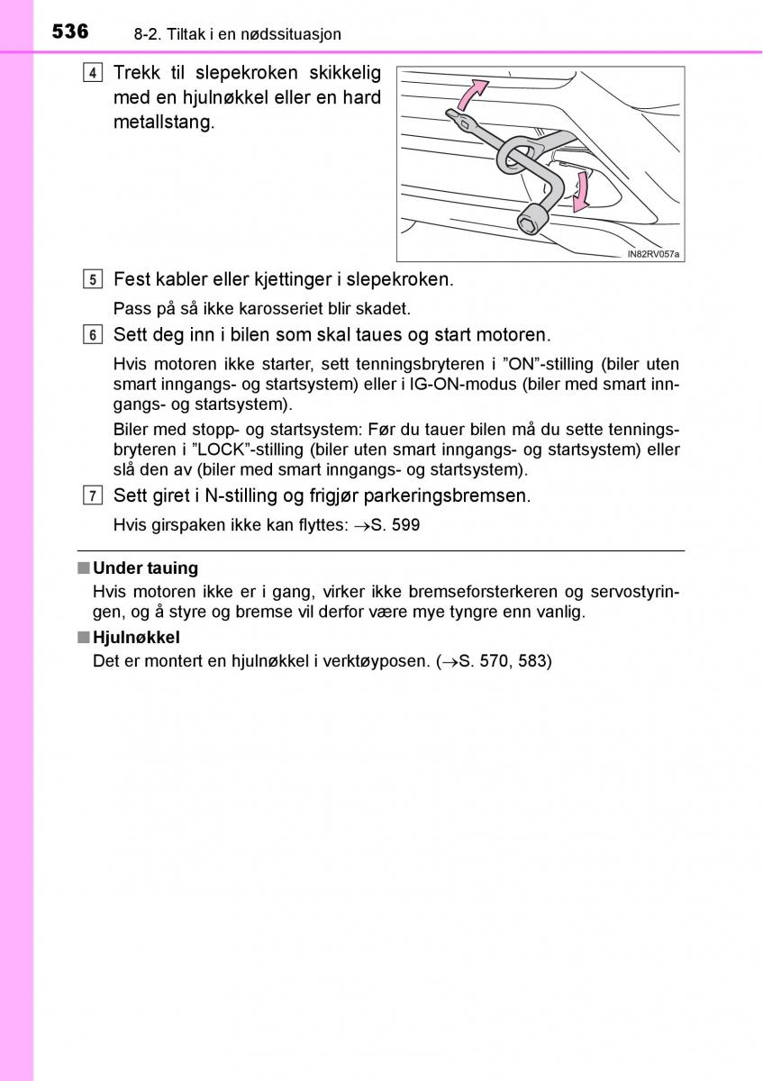 Toyota RAV4 IV 4 bruksanvisningen / page 538