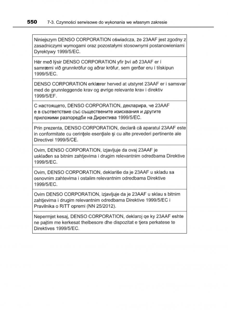 Toyota RAV4 IV 4 instrukcja obslugi / page 550