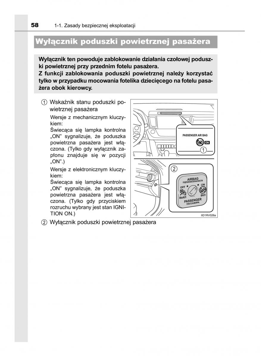 Toyota RAV4 IV 4 instrukcja obslugi / page 58