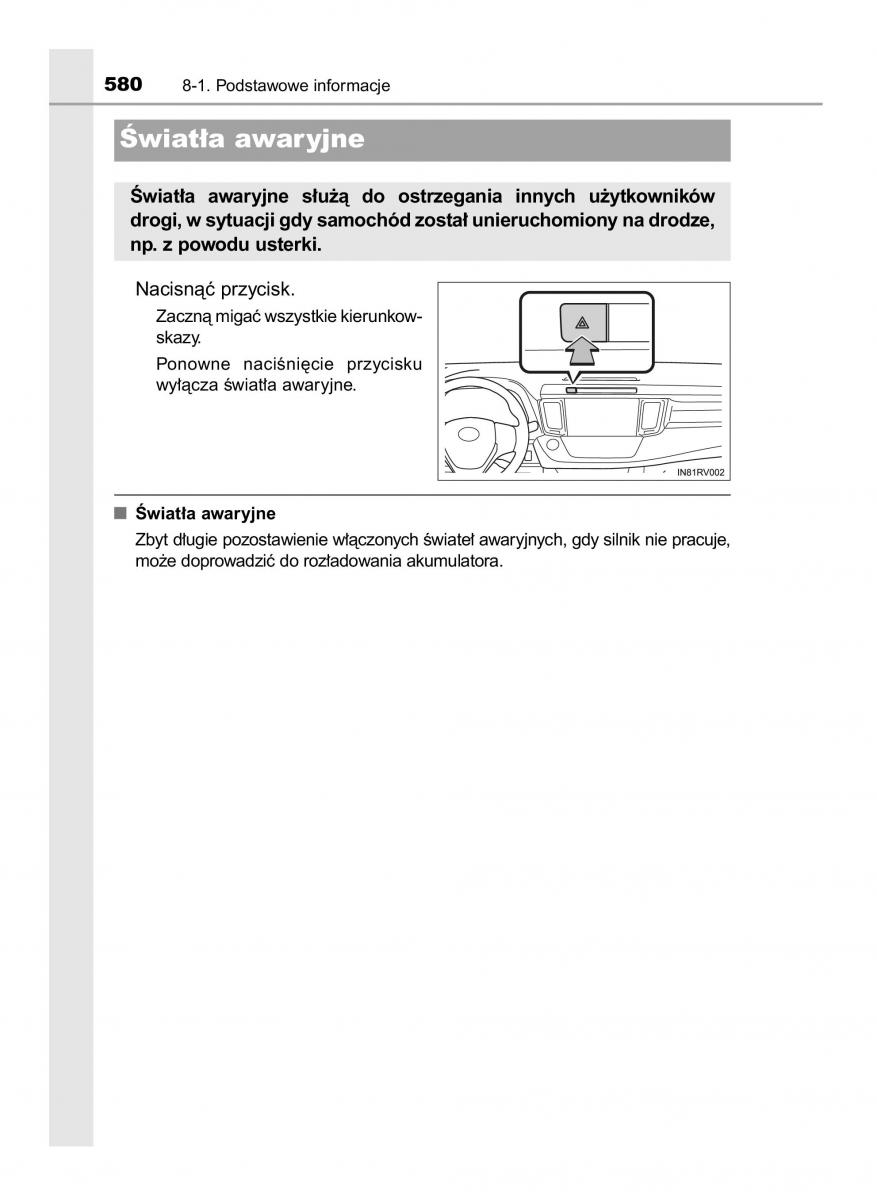 Toyota RAV4 IV 4 instrukcja / page 580