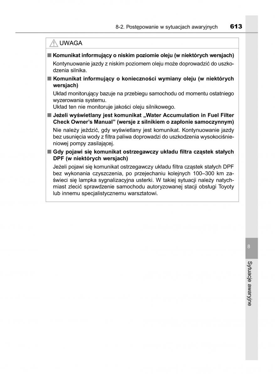 Toyota RAV4 IV 4 instrukcja obslugi / page 613