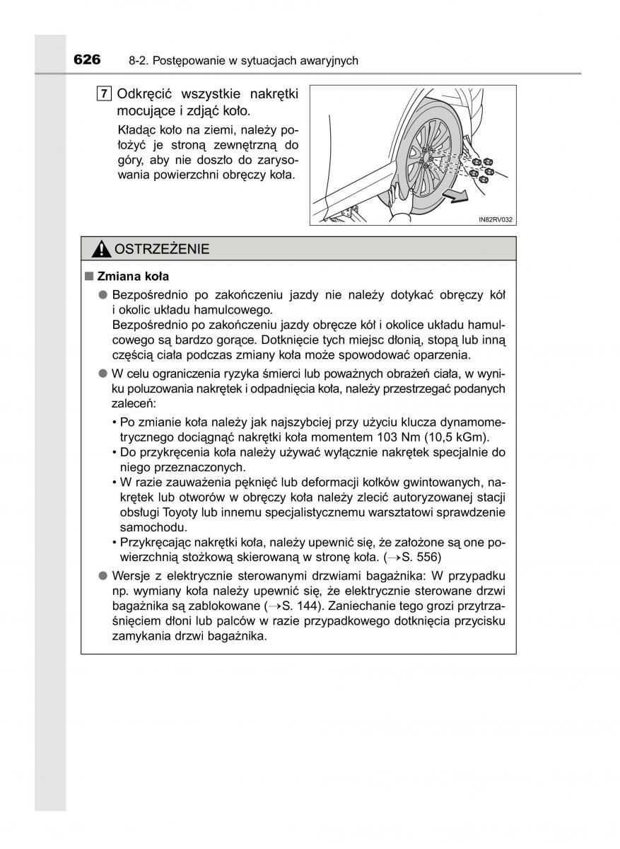 Toyota RAV4 IV 4 instrukcja obslugi / page 626