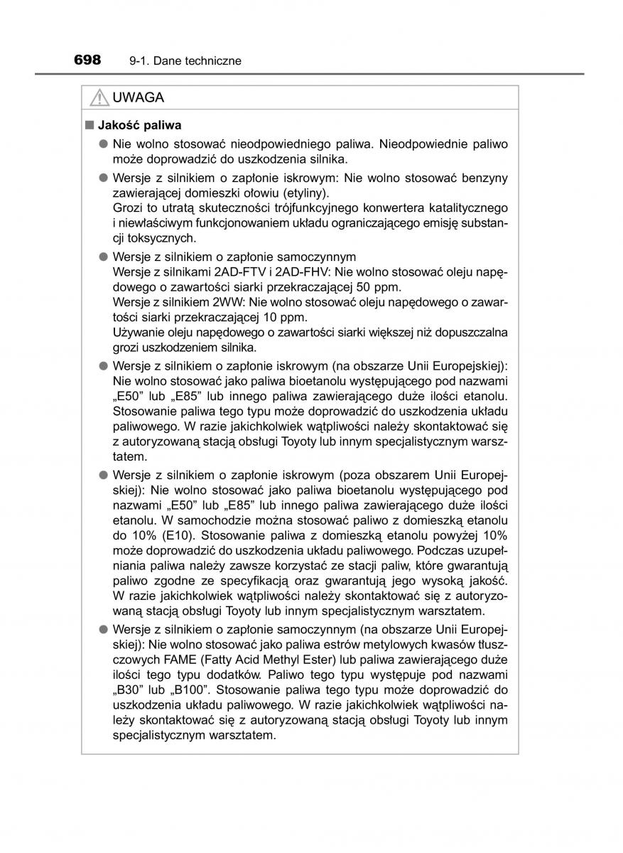 Toyota RAV4 IV 4 instrukcja / page 698