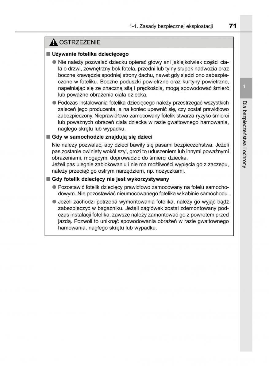 Toyota RAV4 IV 4 instrukcja obslugi / page 71