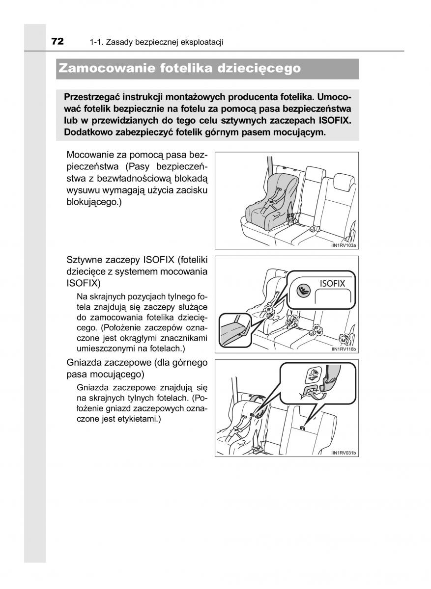 Toyota RAV4 IV 4 instrukcja obslugi / page 72