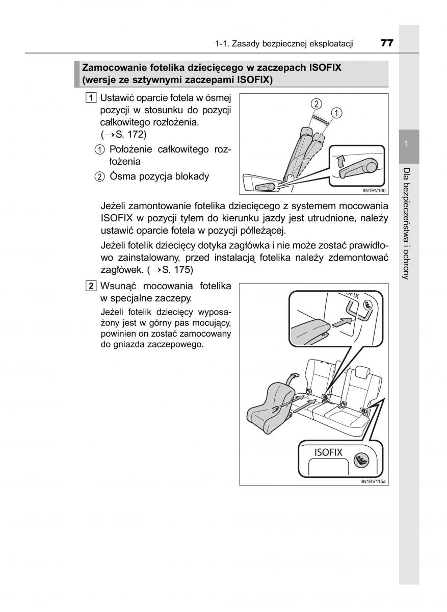 Toyota RAV4 IV 4 instrukcja obslugi / page 77