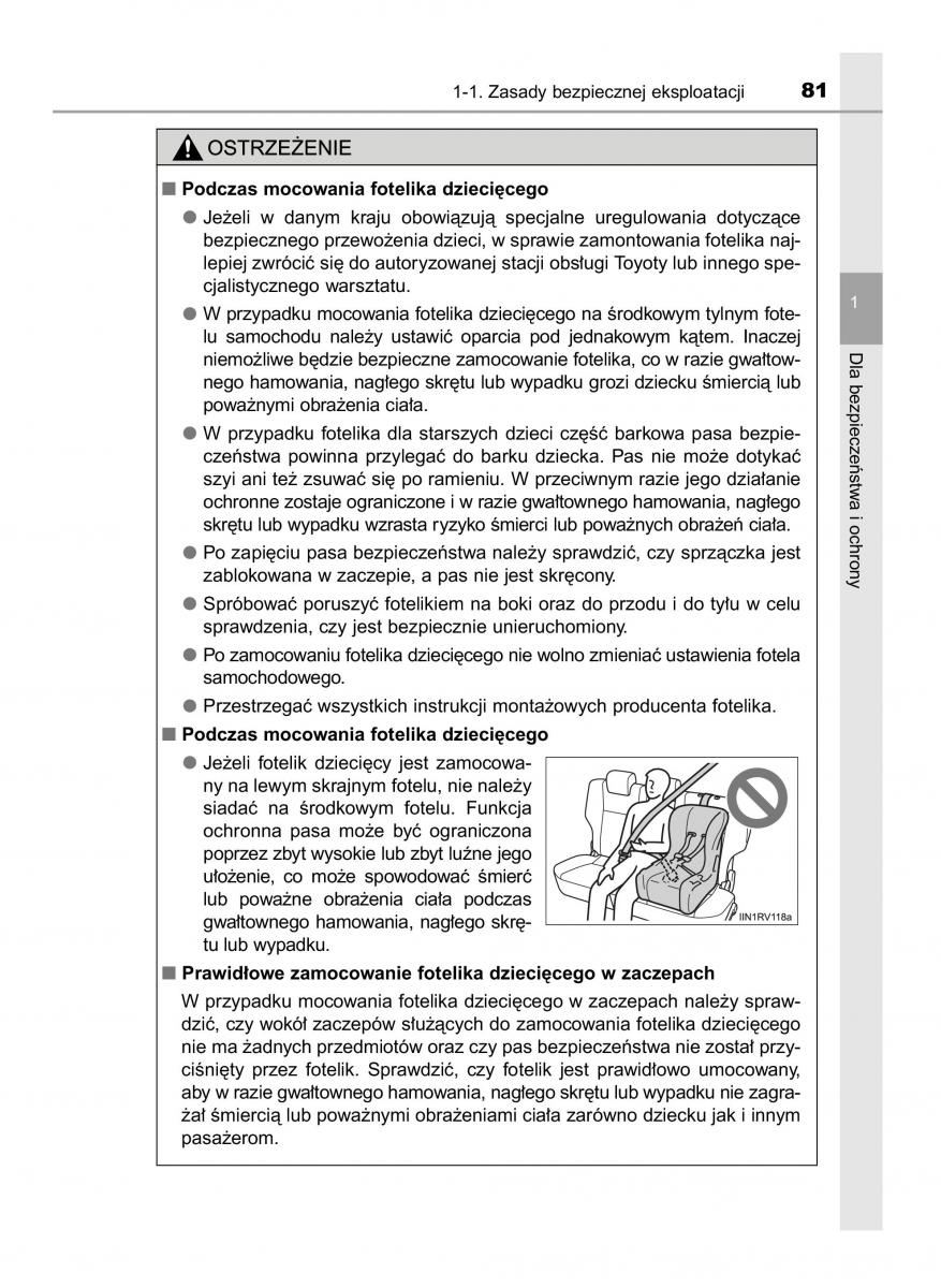 Toyota RAV4 IV 4 instrukcja obslugi / page 81