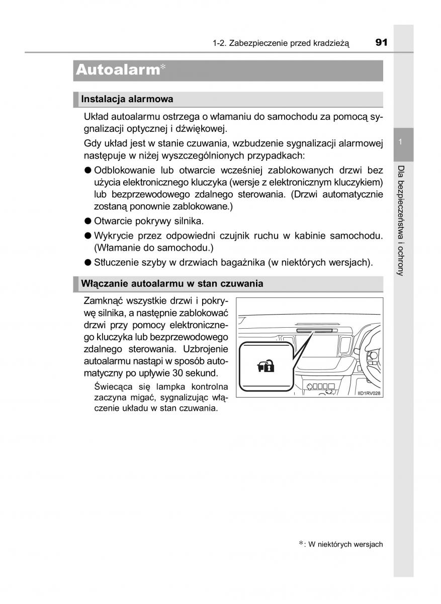 Toyota RAV4 IV 4 instrukcja obslugi / page 91