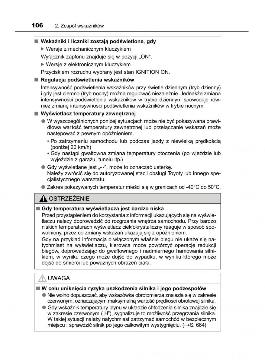 Toyota RAV4 IV 4 instrukcja / page 106