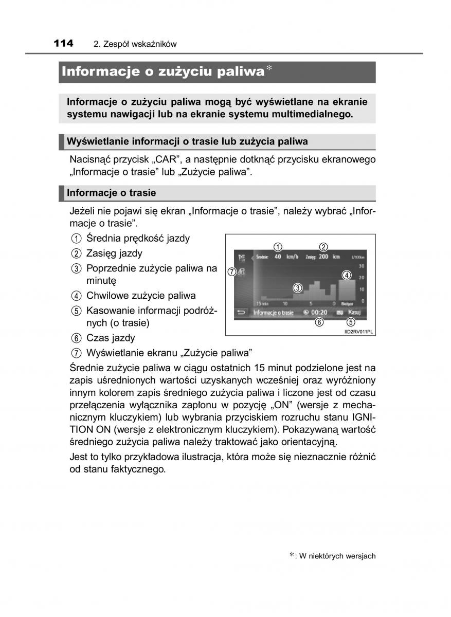 Toyota RAV4 IV 4 instrukcja obslugi / page 114