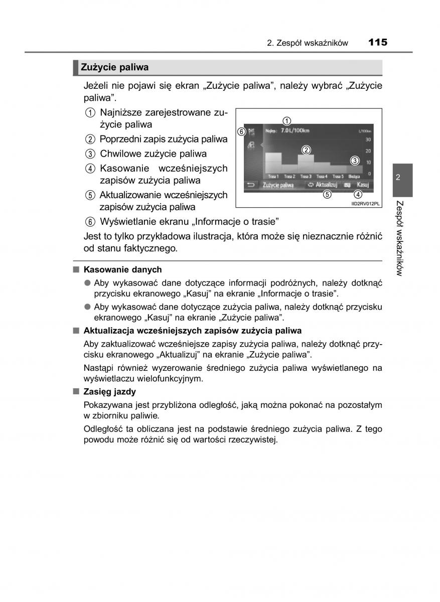 Toyota RAV4 IV 4 instrukcja obslugi / page 115