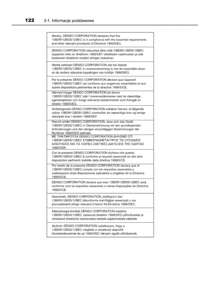 Toyota RAV4 IV 4 instrukcja obslugi / page 122