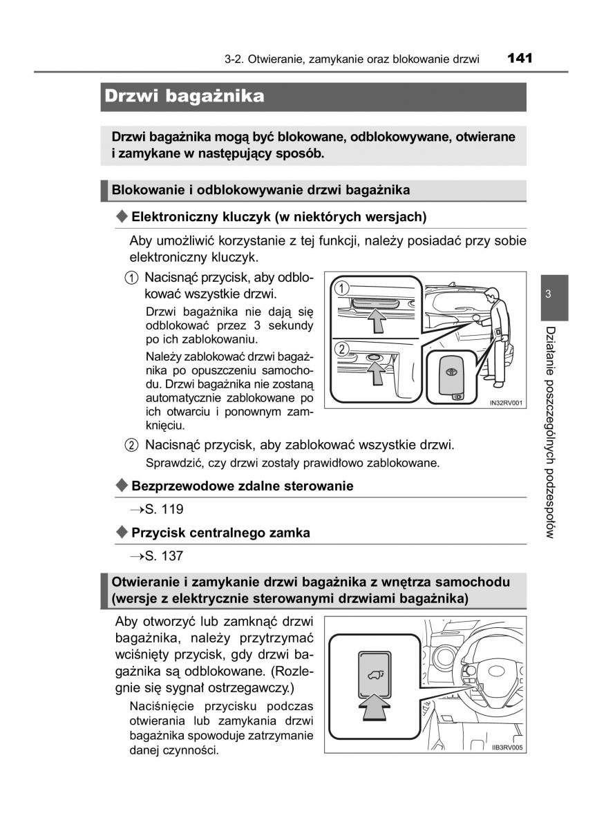 Toyota RAV4 IV 4 instrukcja obslugi / page 141