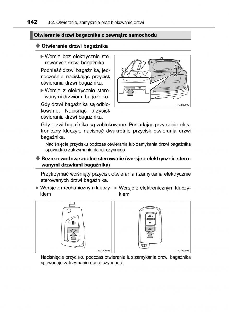 Toyota RAV4 IV 4 instrukcja obslugi / page 142