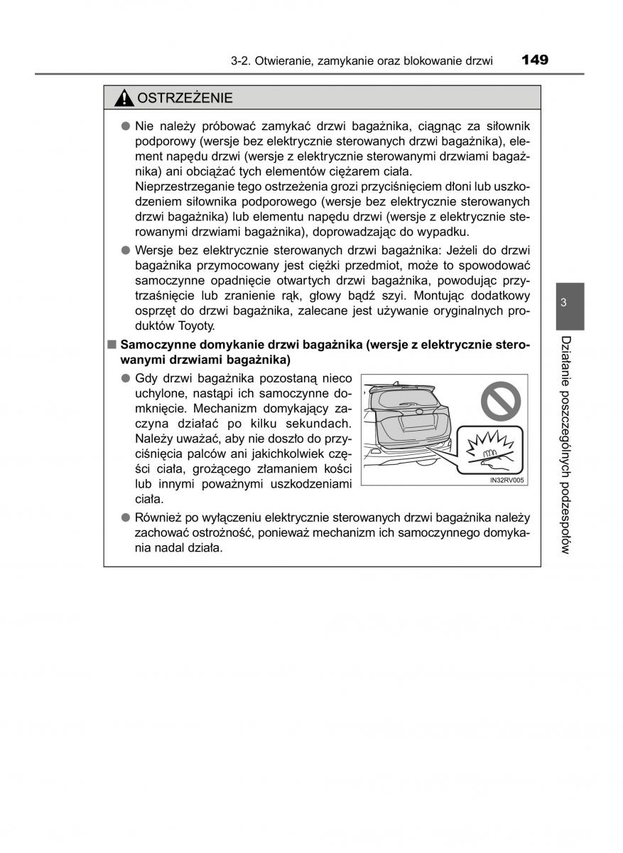 Toyota RAV4 IV 4 instrukcja obslugi / page 149