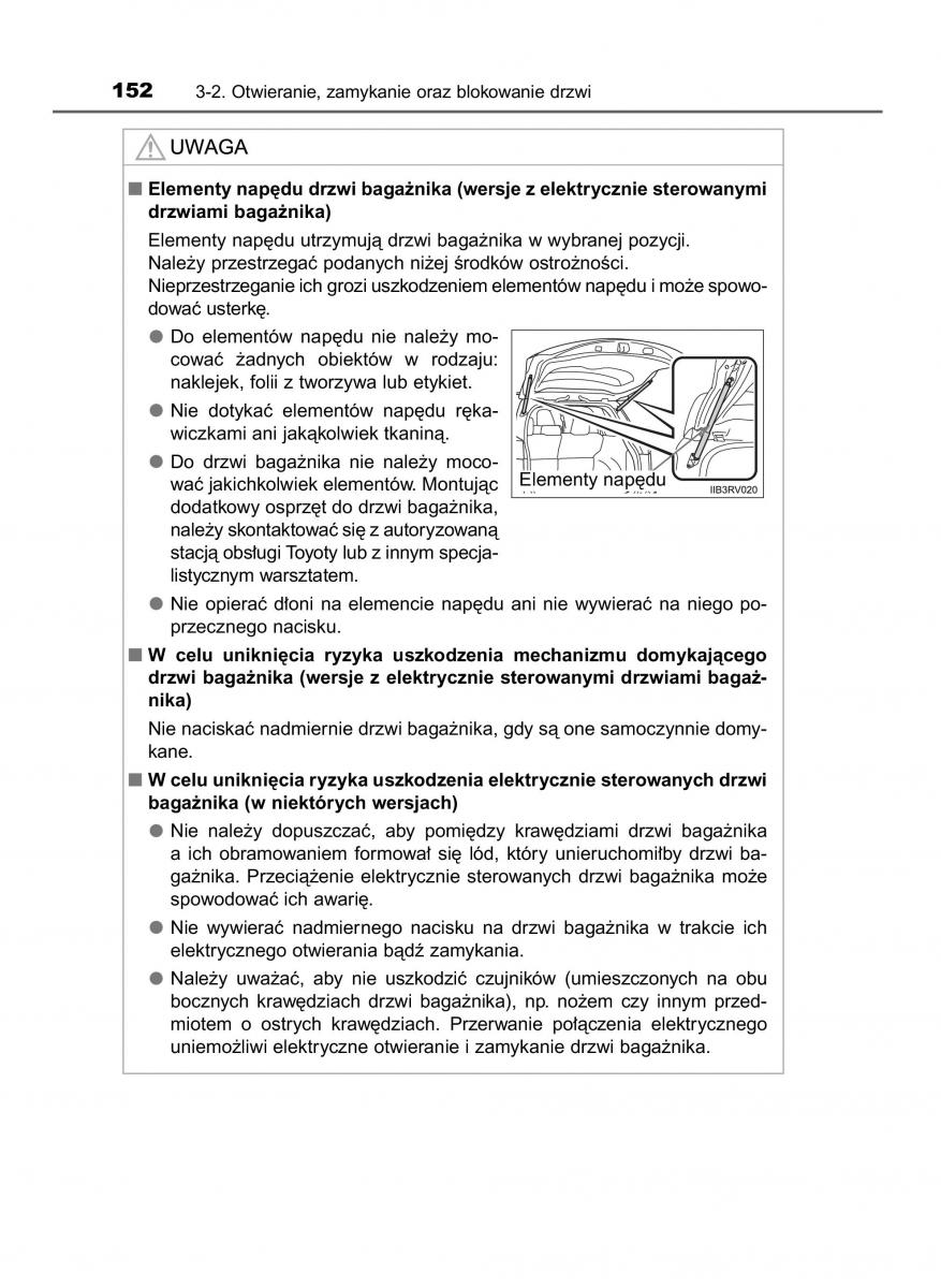 Toyota RAV4 IV 4 instrukcja obslugi / page 152