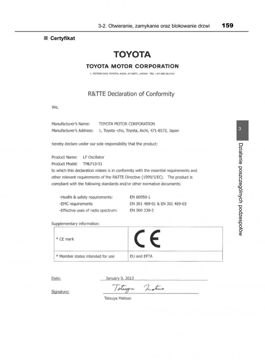 Toyota RAV4 IV 4 instrukcja obslugi / page 159