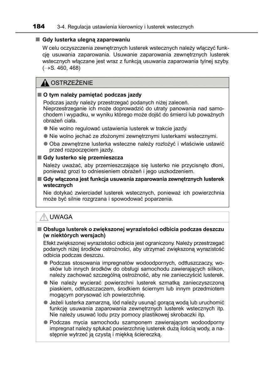 Toyota RAV4 IV 4 instrukcja obslugi / page 184