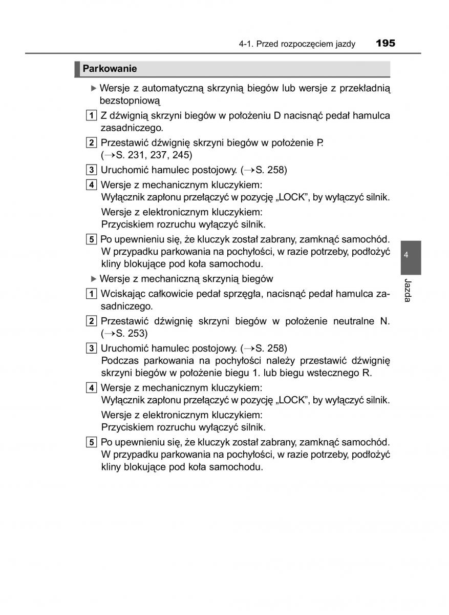 Toyota RAV4 IV 4 instrukcja / page 195