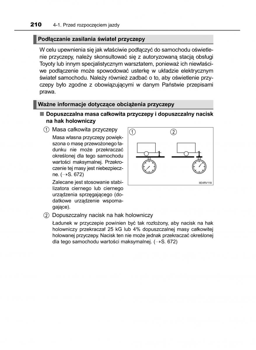 Toyota RAV4 IV 4 instrukcja obslugi / page 210