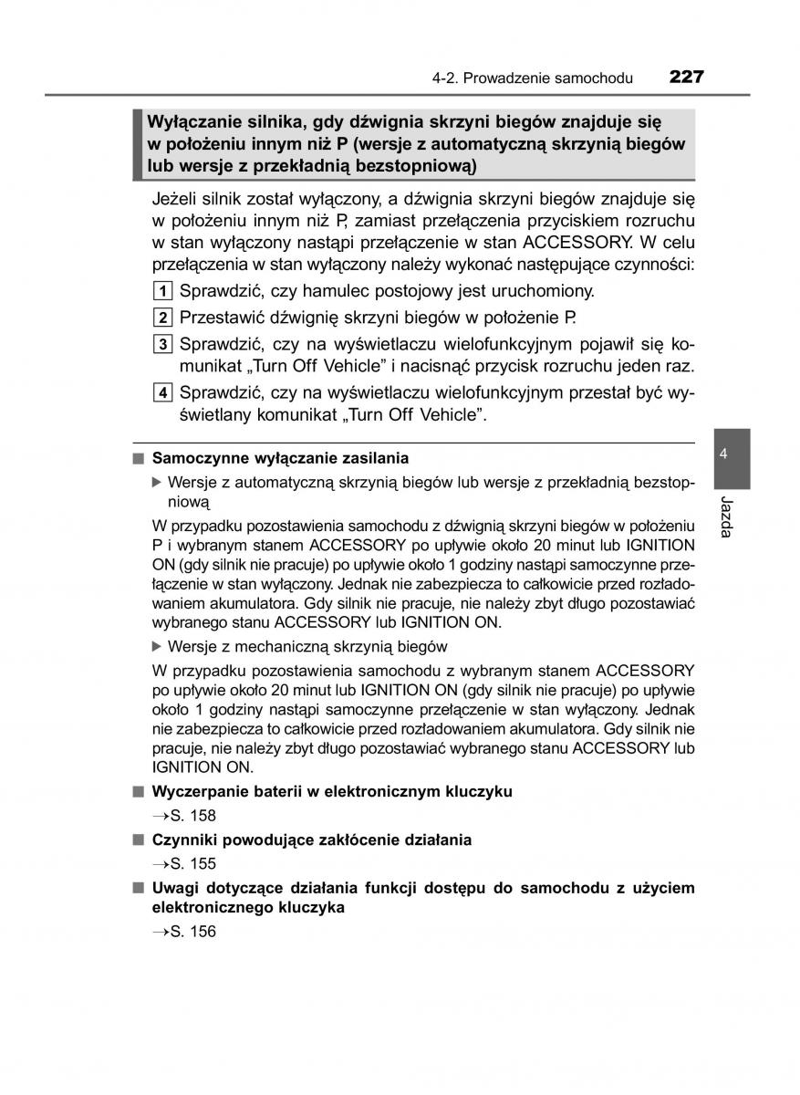 Toyota RAV4 IV 4 instrukcja / page 227