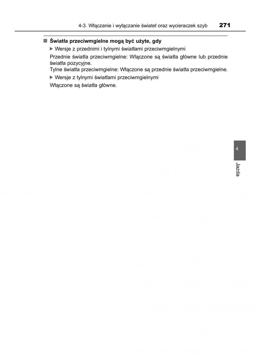 Toyota RAV4 IV 4 instrukcja obslugi / page 271