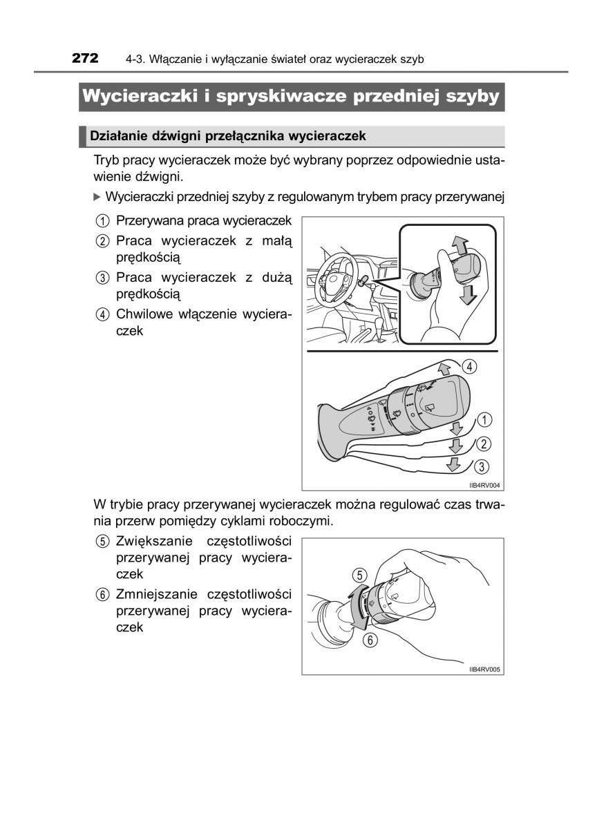 Toyota RAV4 IV 4 instrukcja obslugi / page 272