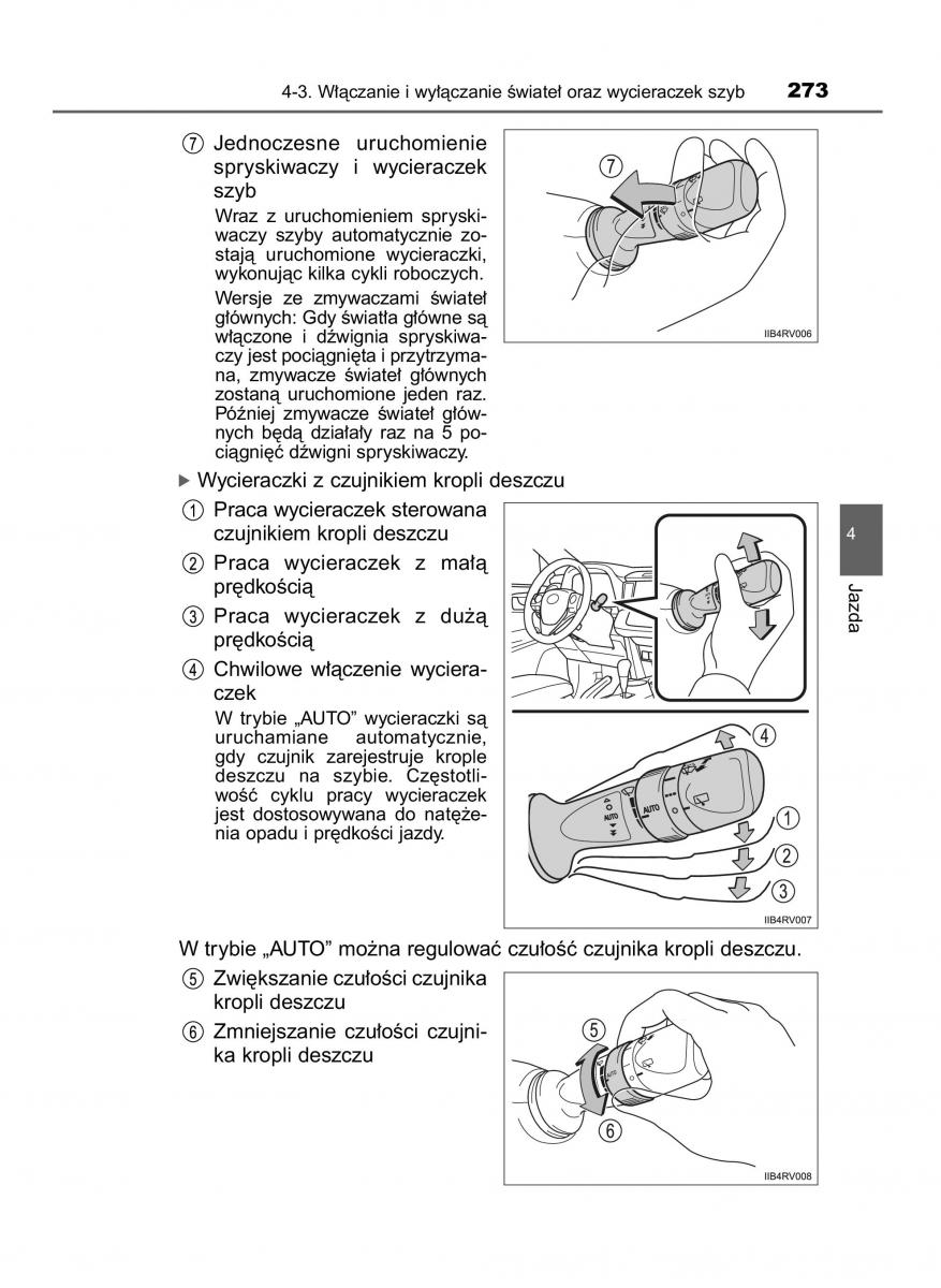 Toyota RAV4 IV 4 instrukcja obslugi / page 273