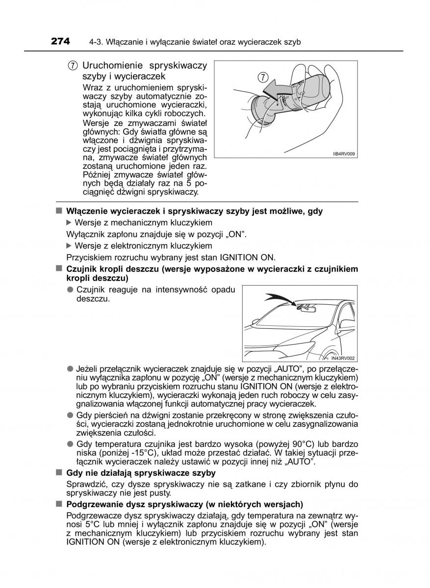 Toyota RAV4 IV 4 instrukcja obslugi / page 274