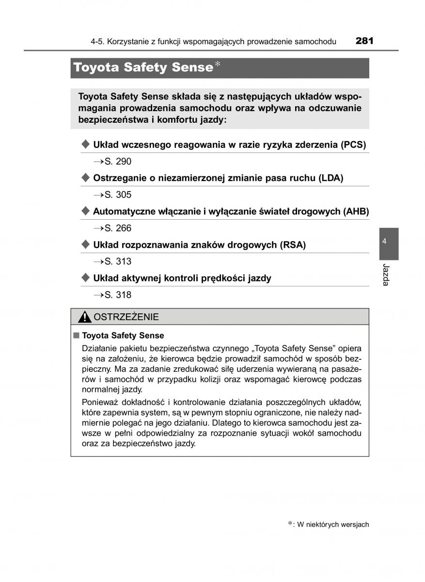 Toyota RAV4 IV 4 instrukcja obslugi / page 281