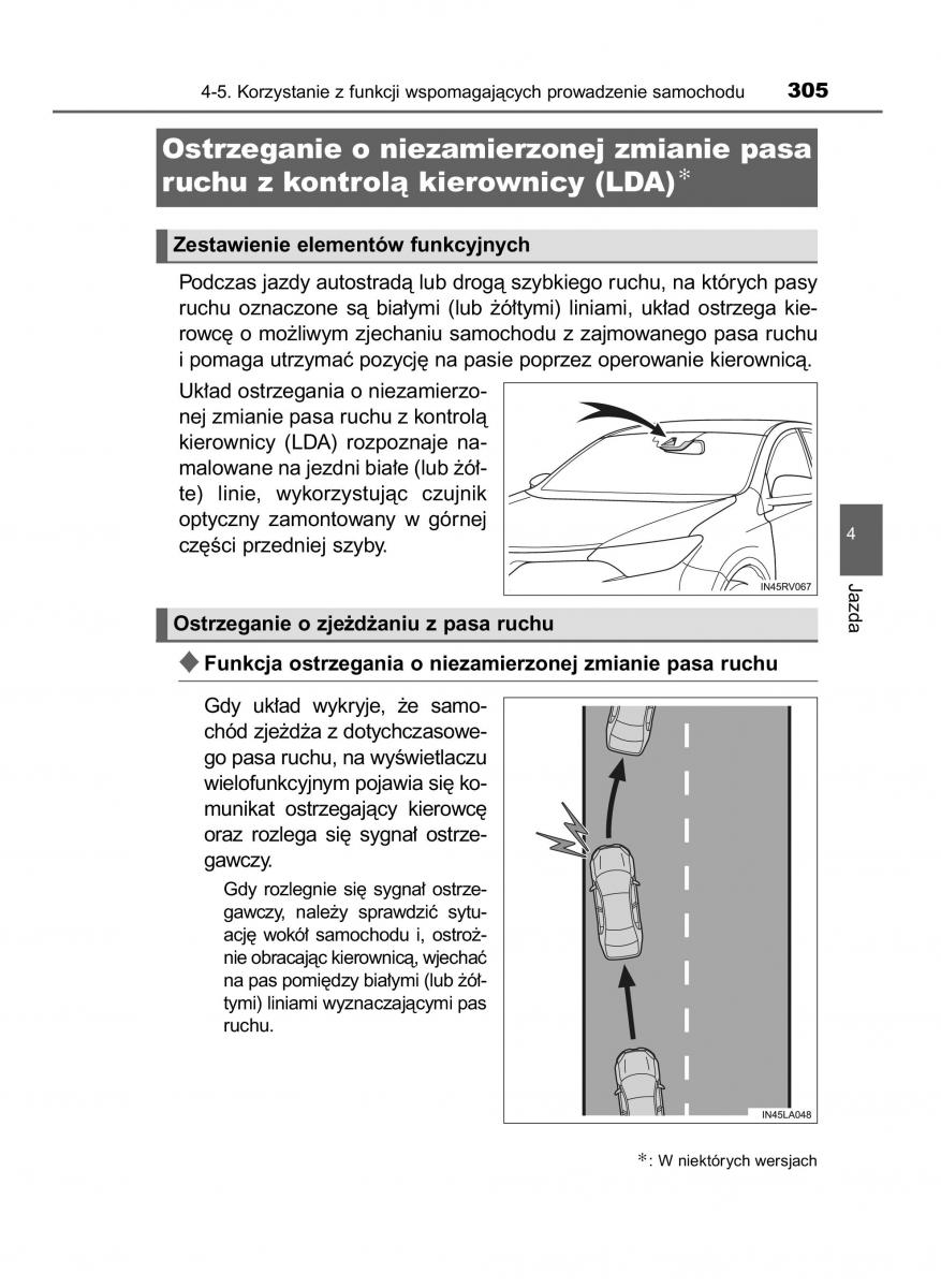 Toyota RAV4 IV 4 instrukcja obslugi / page 305