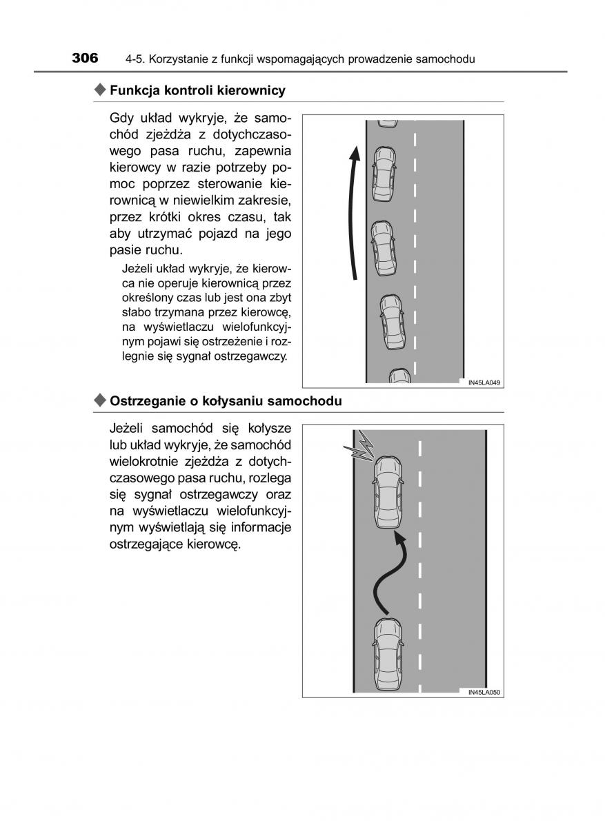 Toyota RAV4 IV 4 instrukcja obslugi / page 306