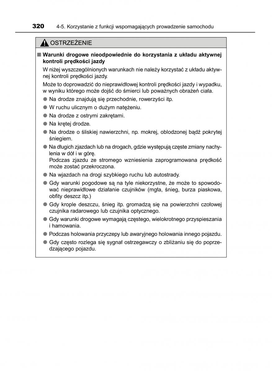 Toyota RAV4 IV 4 instrukcja obslugi / page 320