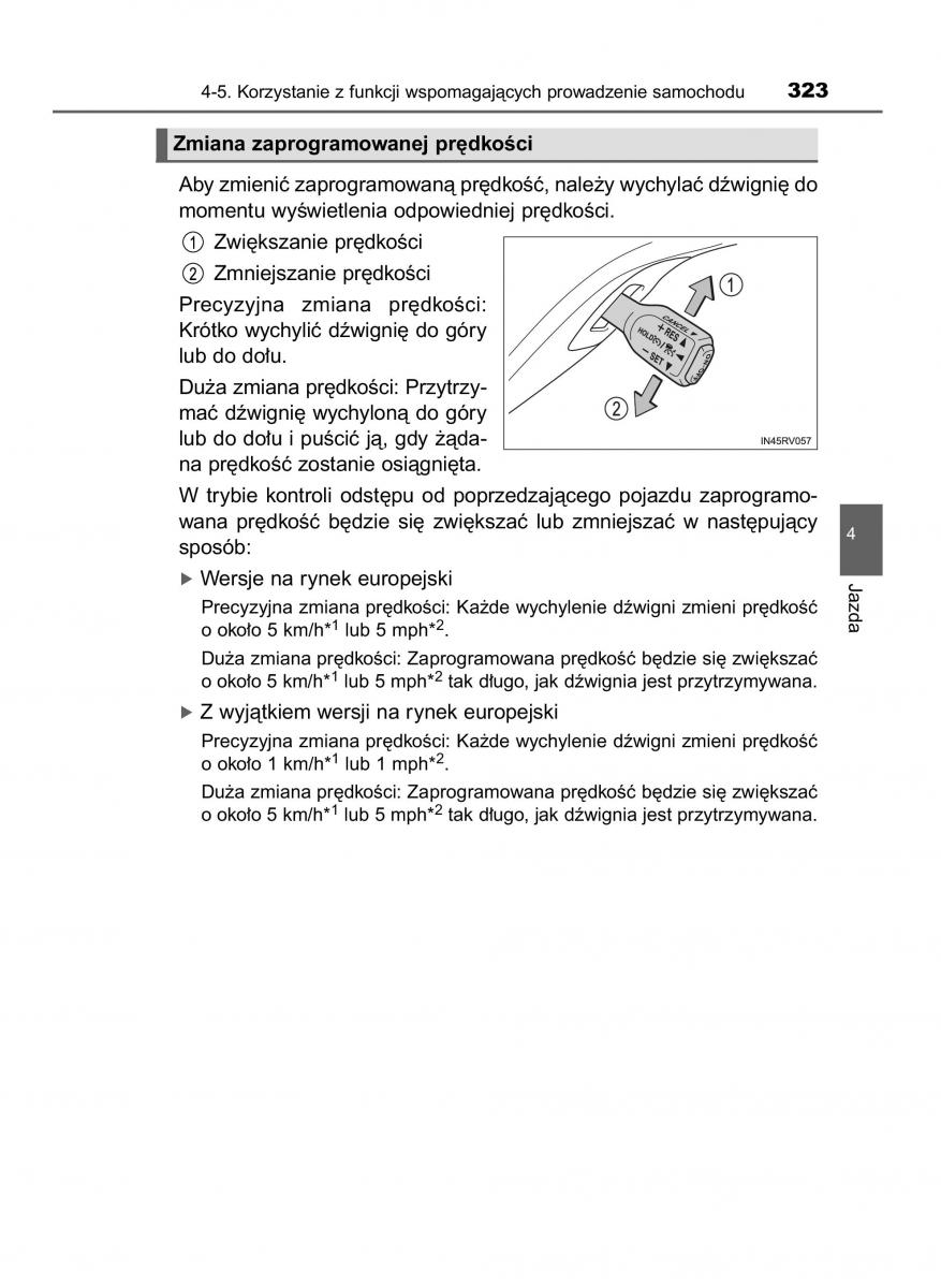 Toyota RAV4 IV 4 instrukcja obslugi / page 323