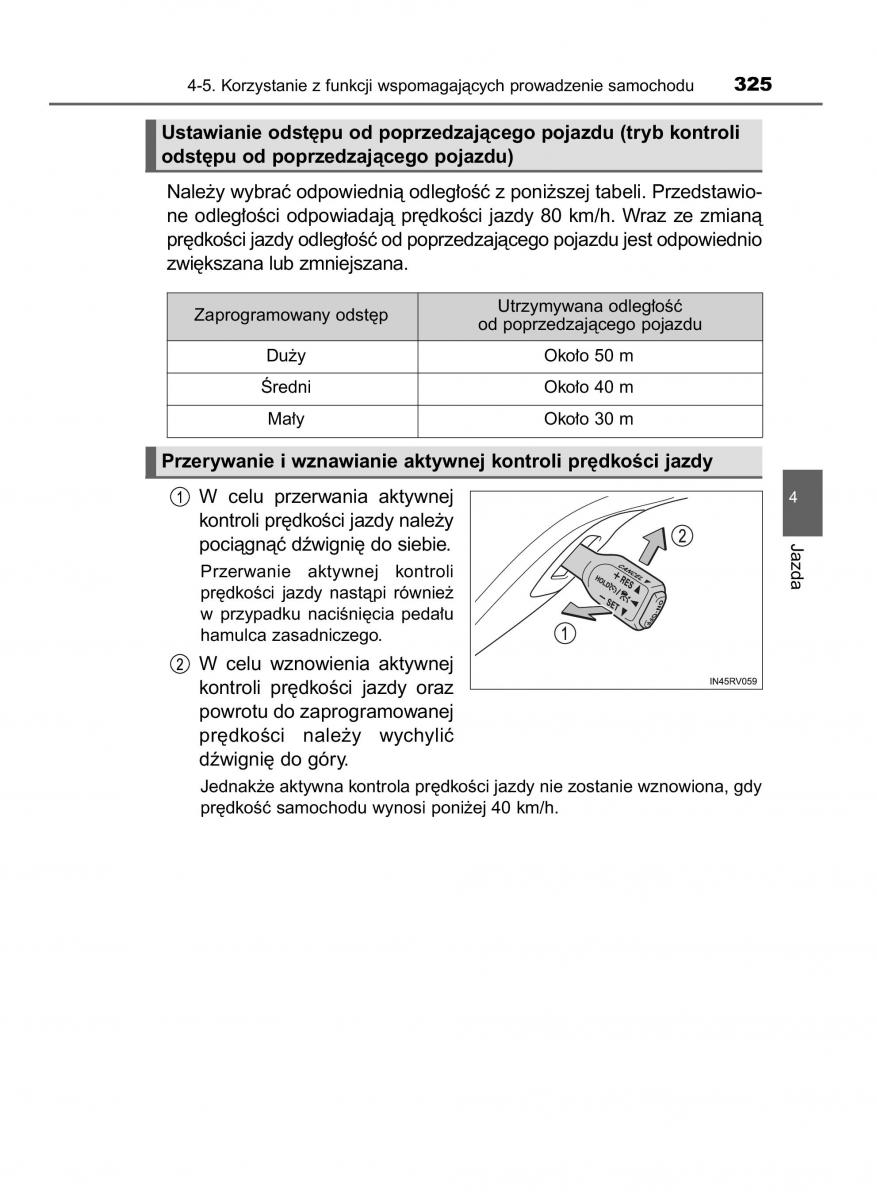 Toyota RAV4 IV 4 instrukcja obslugi / page 325