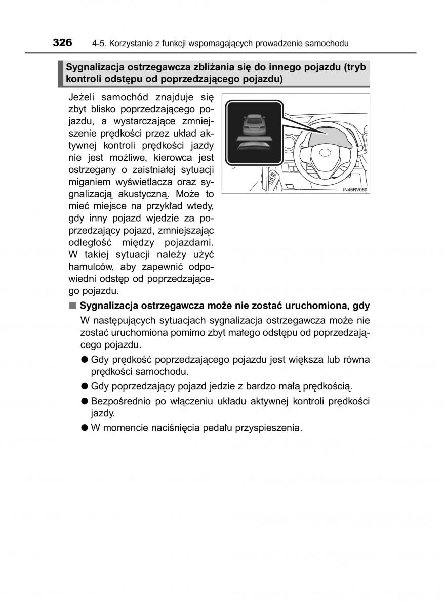 Toyota RAV4 IV 4 instrukcja obslugi / page 326