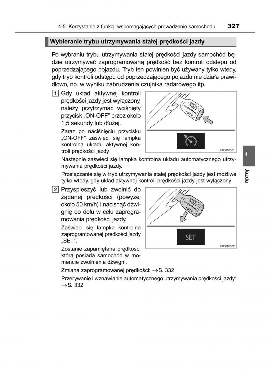 Toyota RAV4 IV 4 instrukcja obslugi / page 327