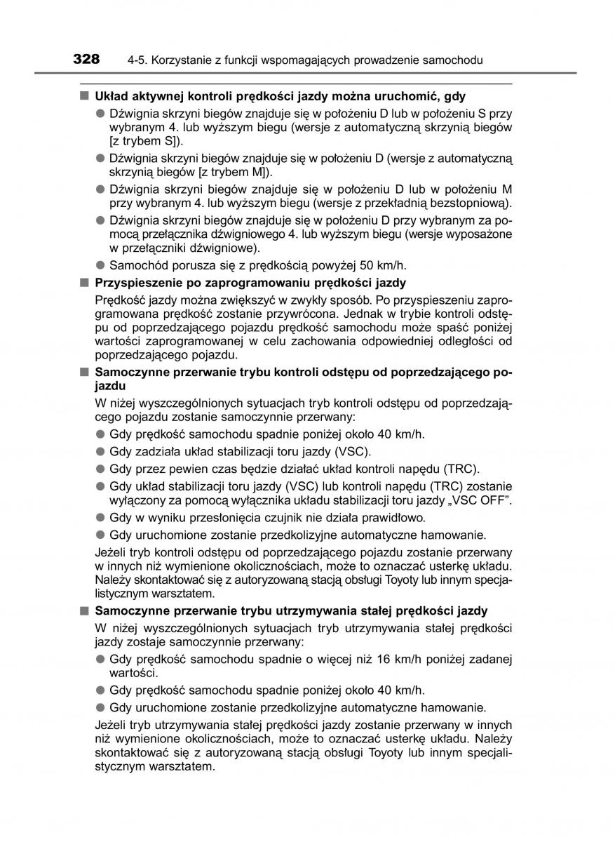 Toyota RAV4 IV 4 instrukcja obslugi / page 328