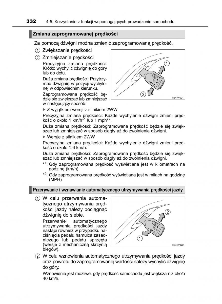 Toyota RAV4 IV 4 instrukcja obslugi / page 332