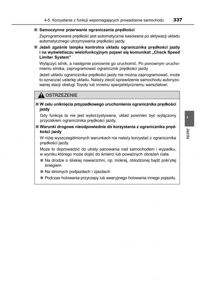 Toyota RAV4 IV 4 instrukcja obslugi / page 337