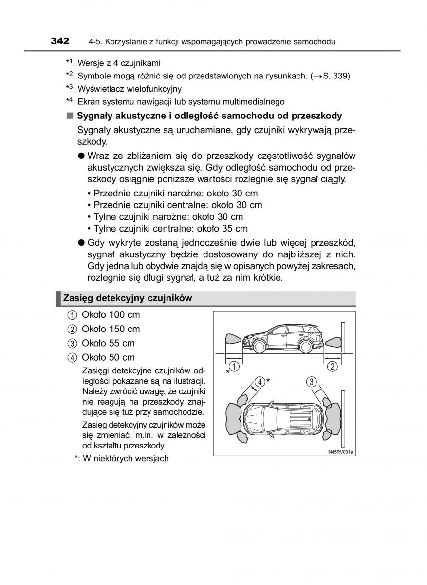 Toyota RAV4 IV 4 instrukcja obslugi / page 342