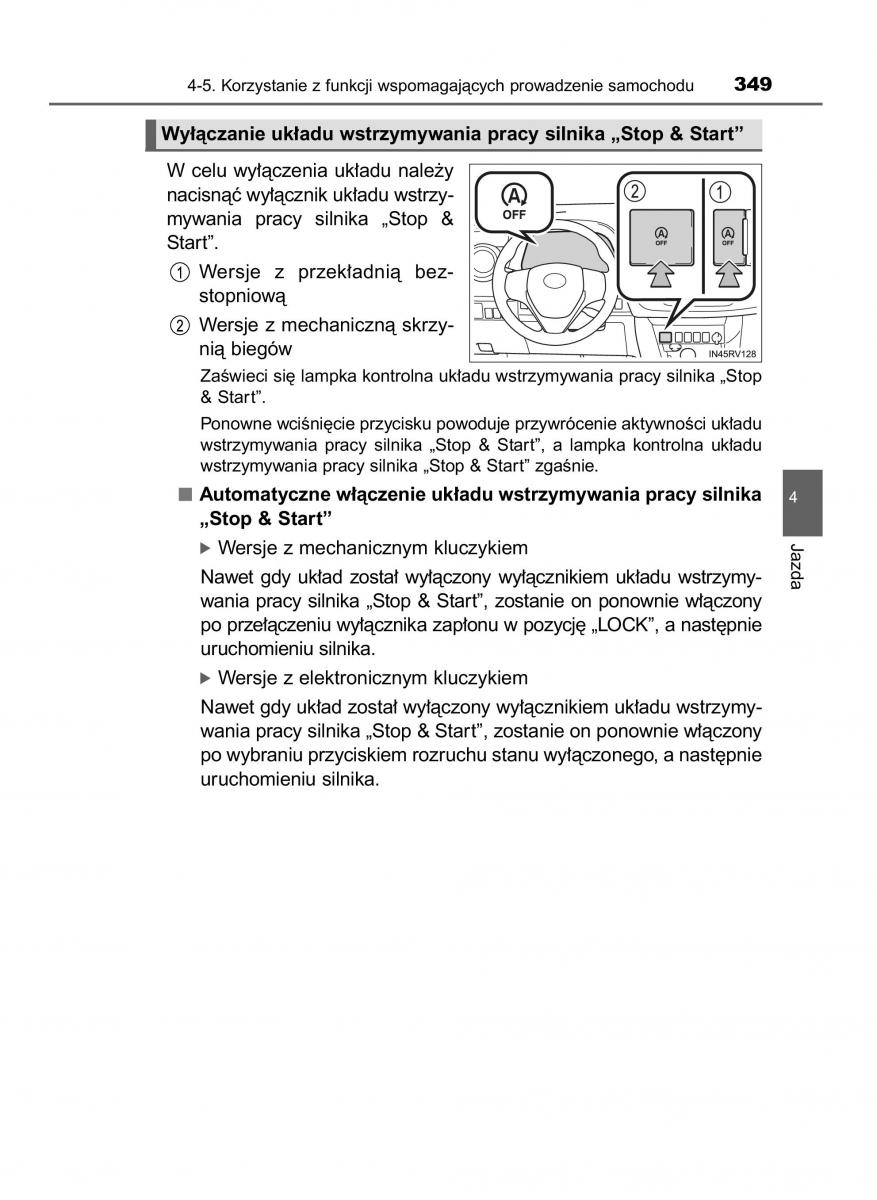 Toyota RAV4 IV 4 instrukcja obslugi / page 349