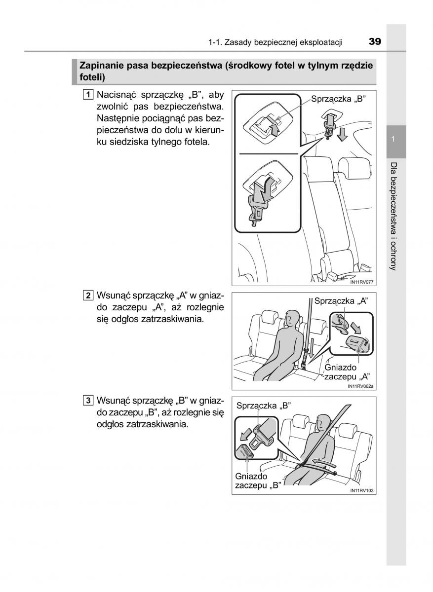 Toyota RAV4 IV 4 instrukcja obslugi / page 39