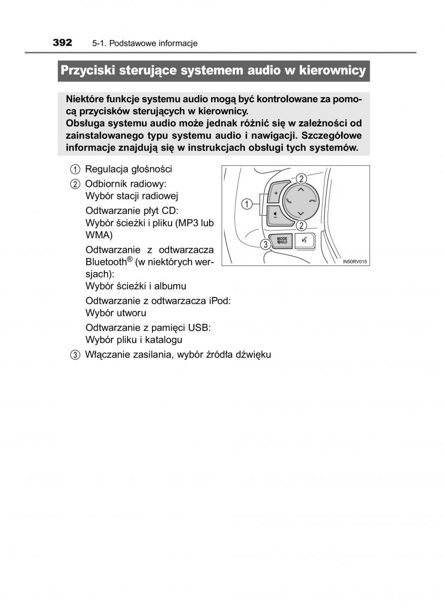 Toyota RAV4 IV 4 instrukcja / page 392