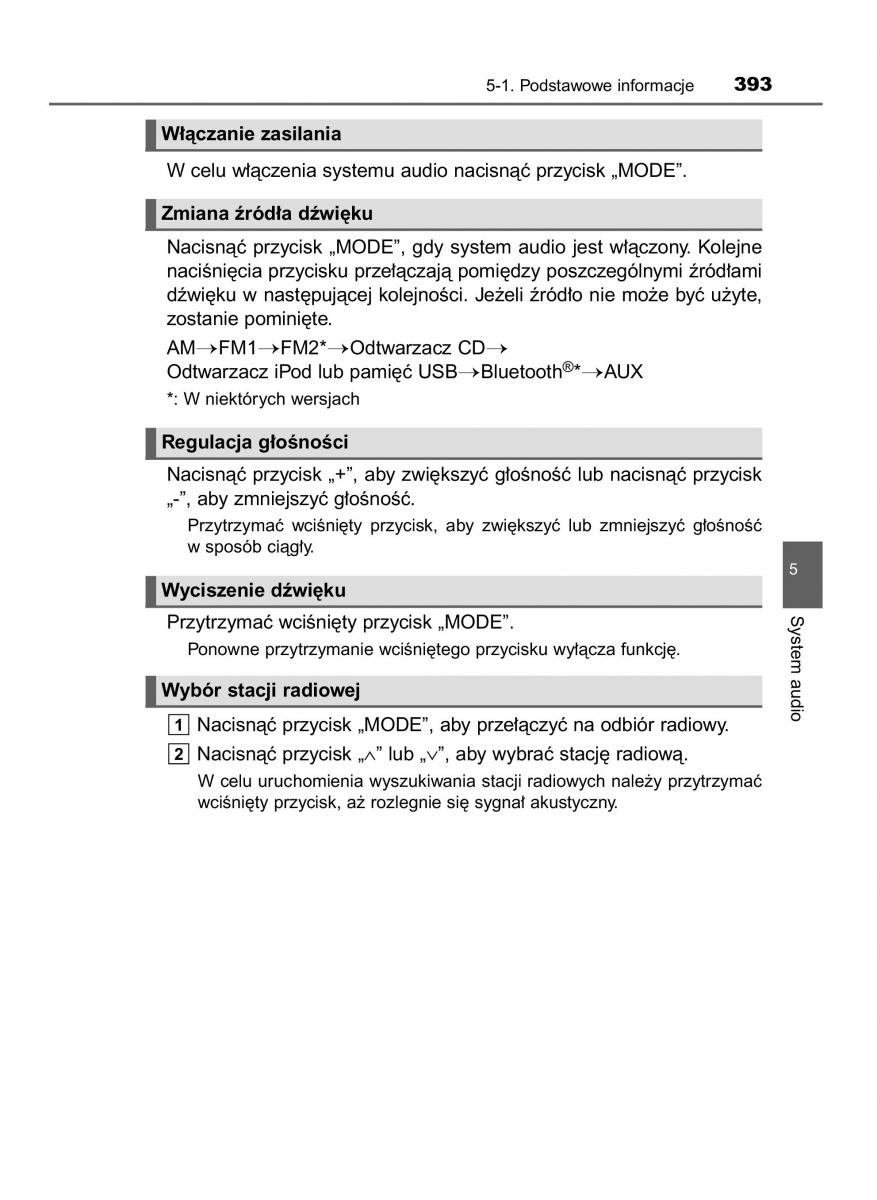 Toyota RAV4 IV 4 instrukcja / page 393